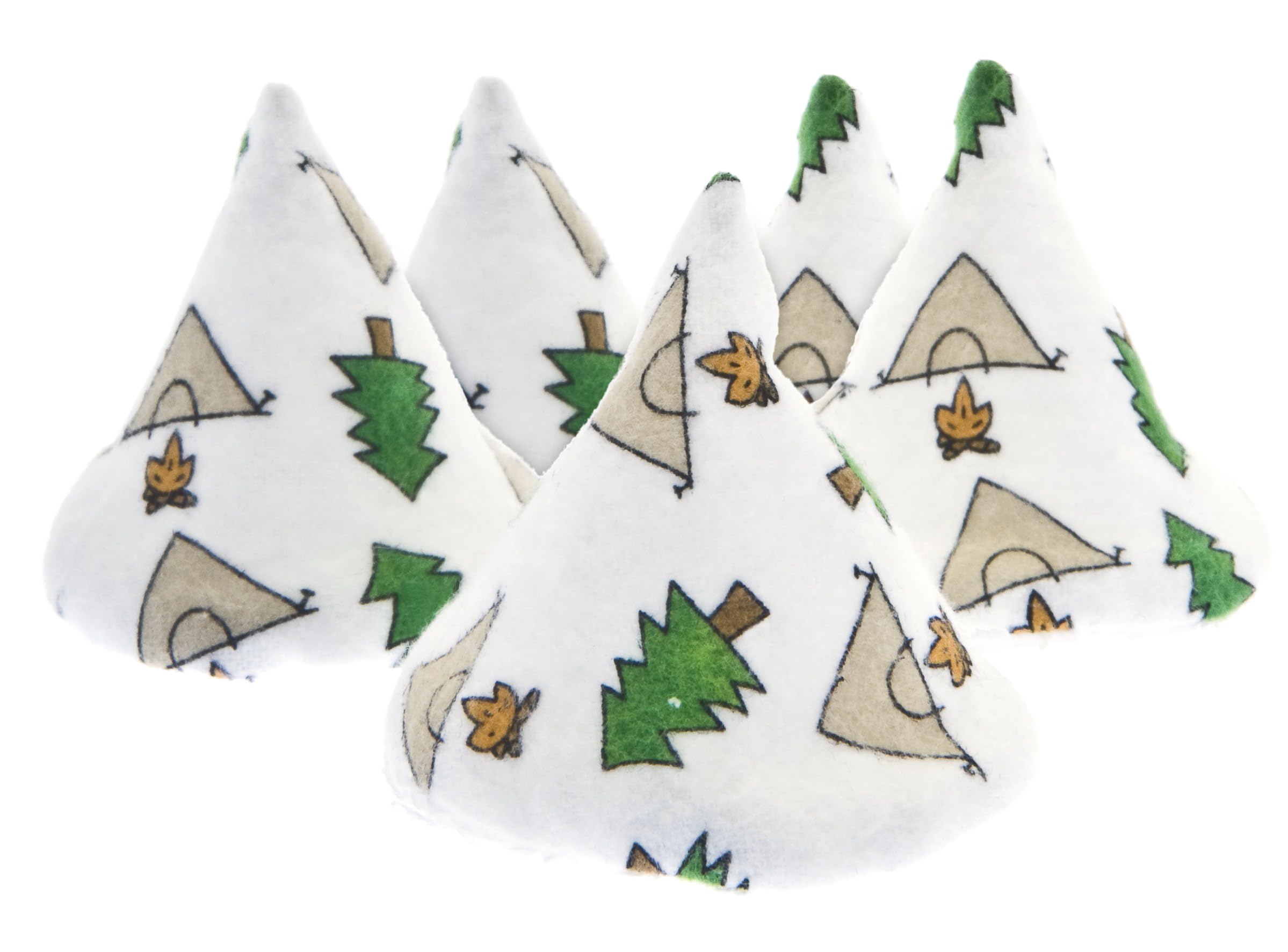 Beba Bean Pee Pee Tee Pee caps 5-pack ready for clean diaper changes