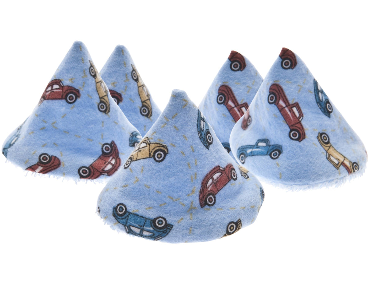 Beba Bean Pee-Pee Teepee Cars Blue guards diaper changes for a drier experience