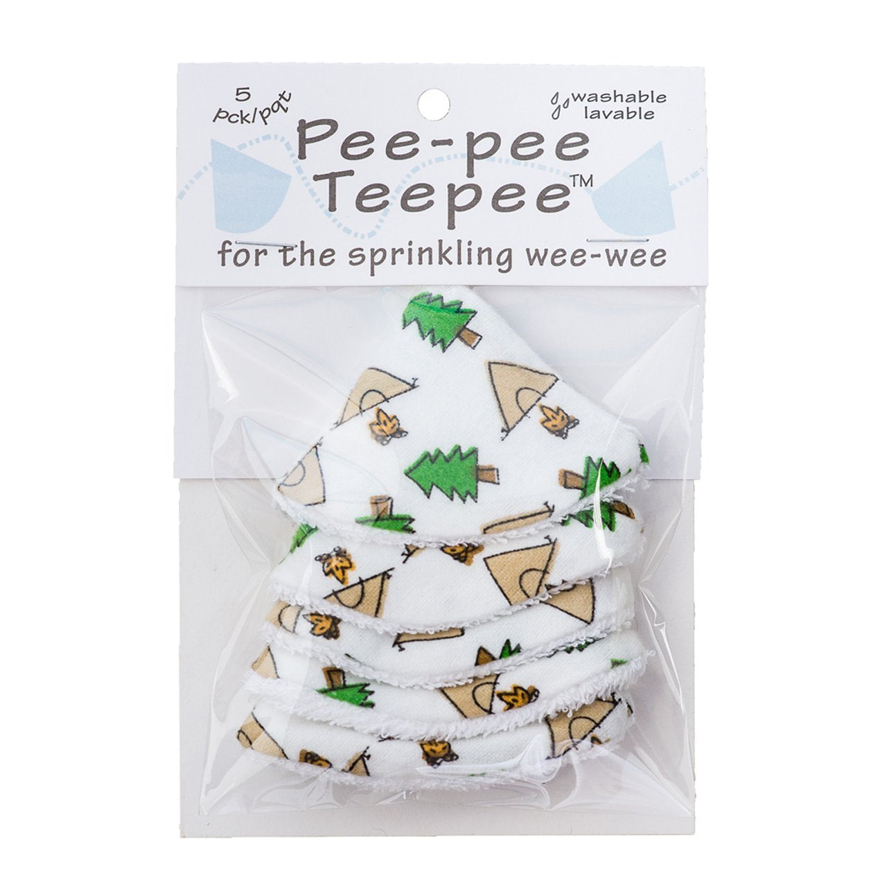 Beba Bean travel-friendly pee-pee shields for on-the-go diaper changes.