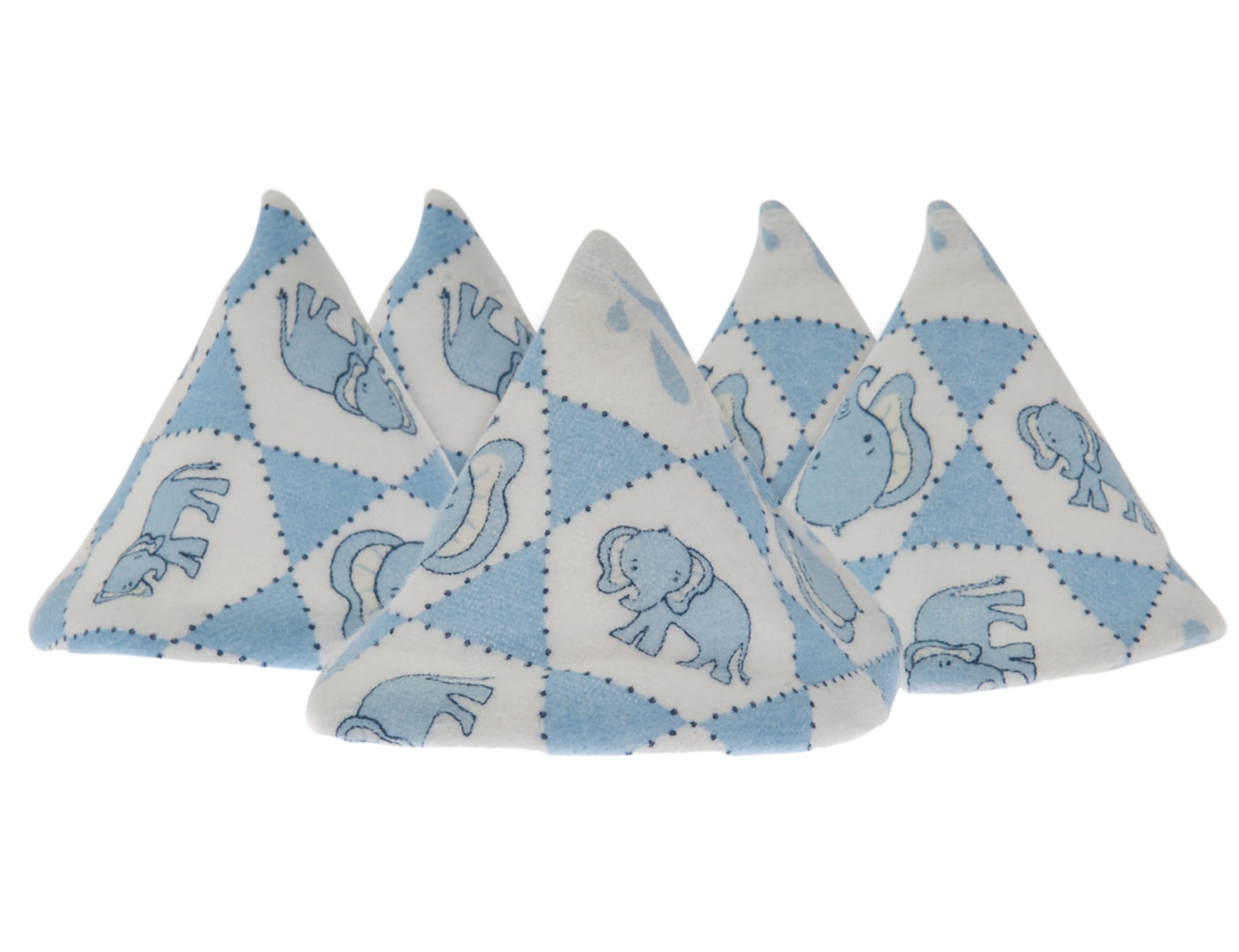Beba Bean elephant-blue pee-pee-teepee pack ready for diaper changes, helps stay clean and dry.