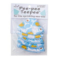 Beba Bean Peepee Teepee pack in diaper bag-ready image shows portable protection.