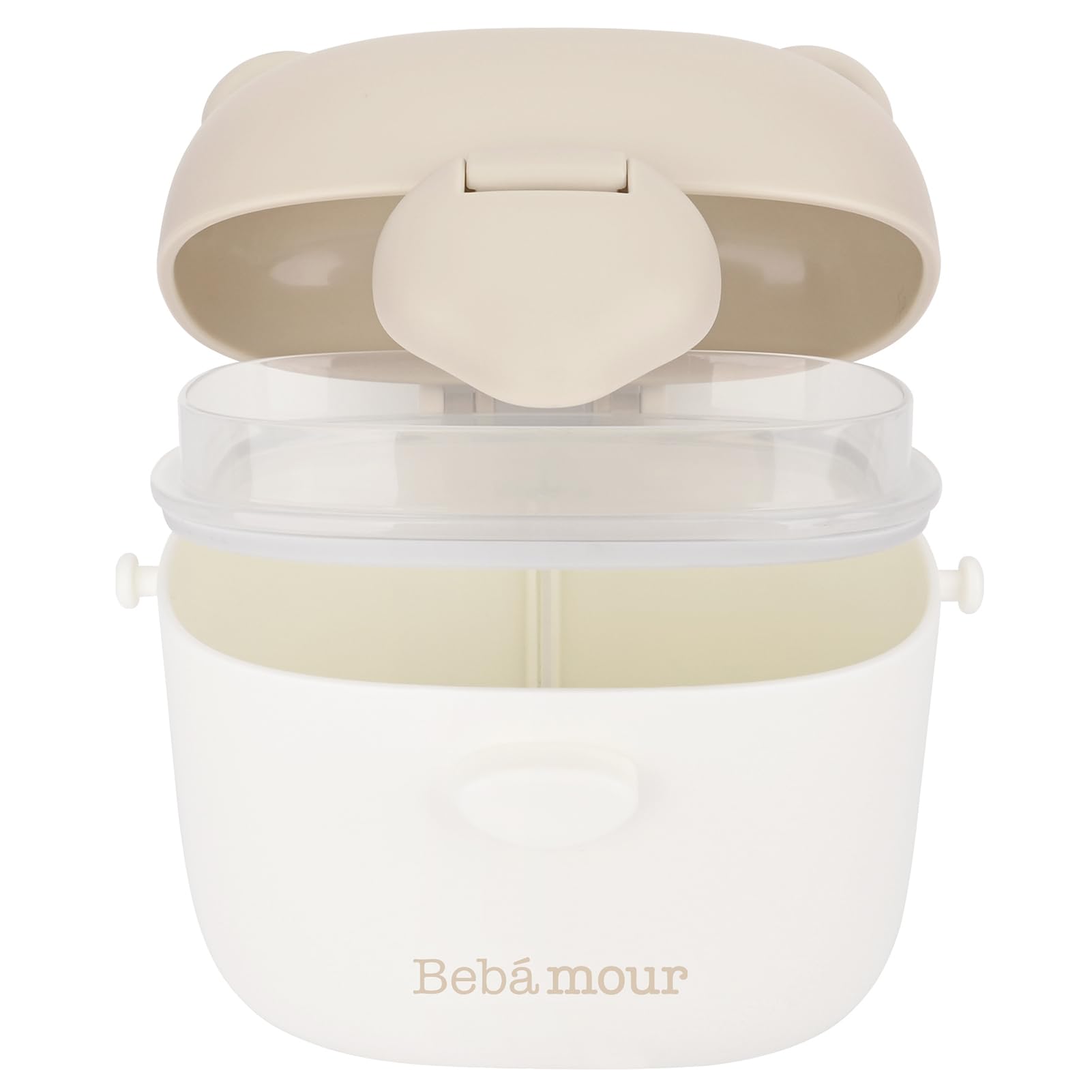 Bebamour 3‑compartment division helps portion meals for kids and toddlers