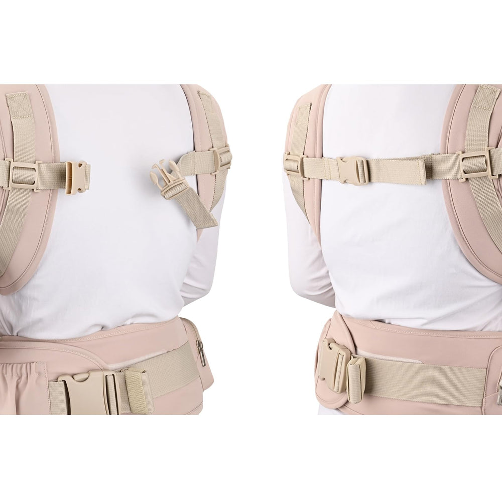 Bebamour breathable mesh hip seat shows airy material for all-day comfort.