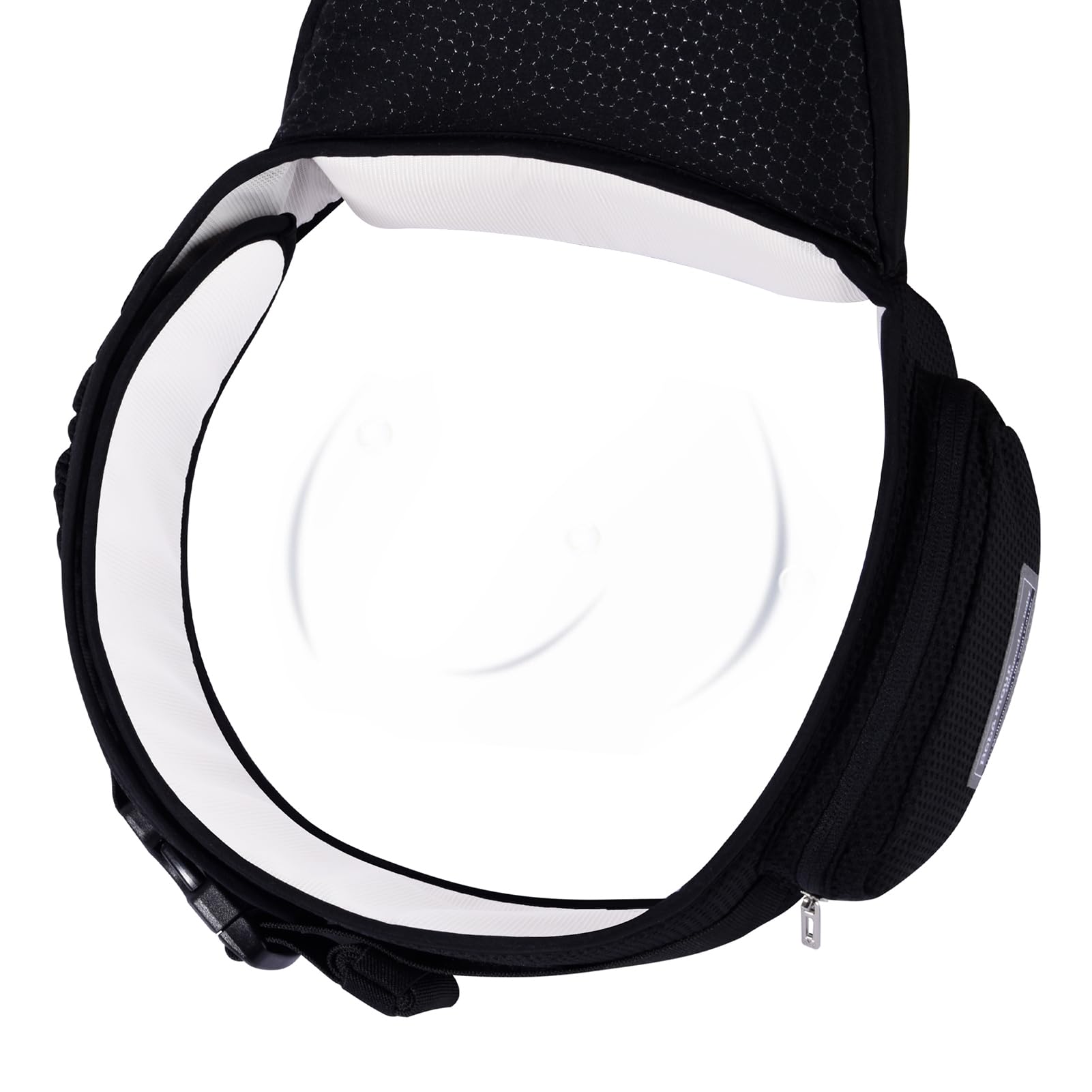 Bebamour detachable pouch keeps small essentials within reach.