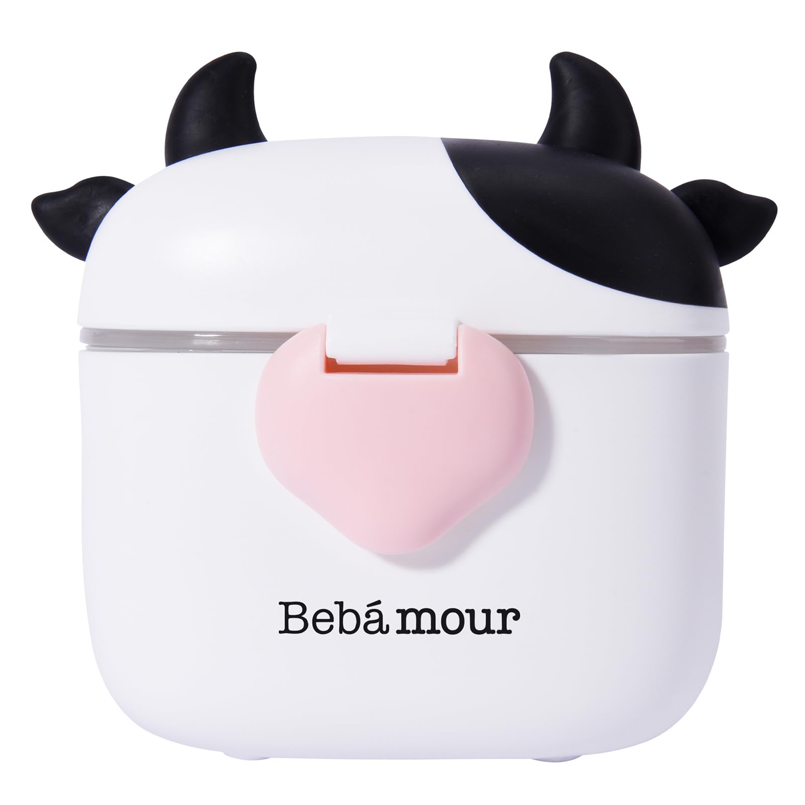 Bebamour leak-proof dispenser with scoop ensures mess-free feeding on the go
