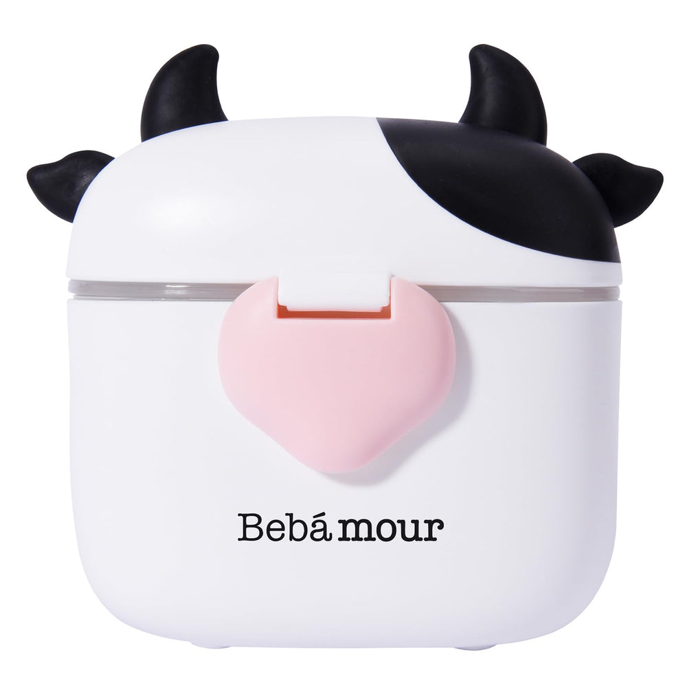 Bebamour leak-proof dispenser with scoop ensures mess-free feeding on the go