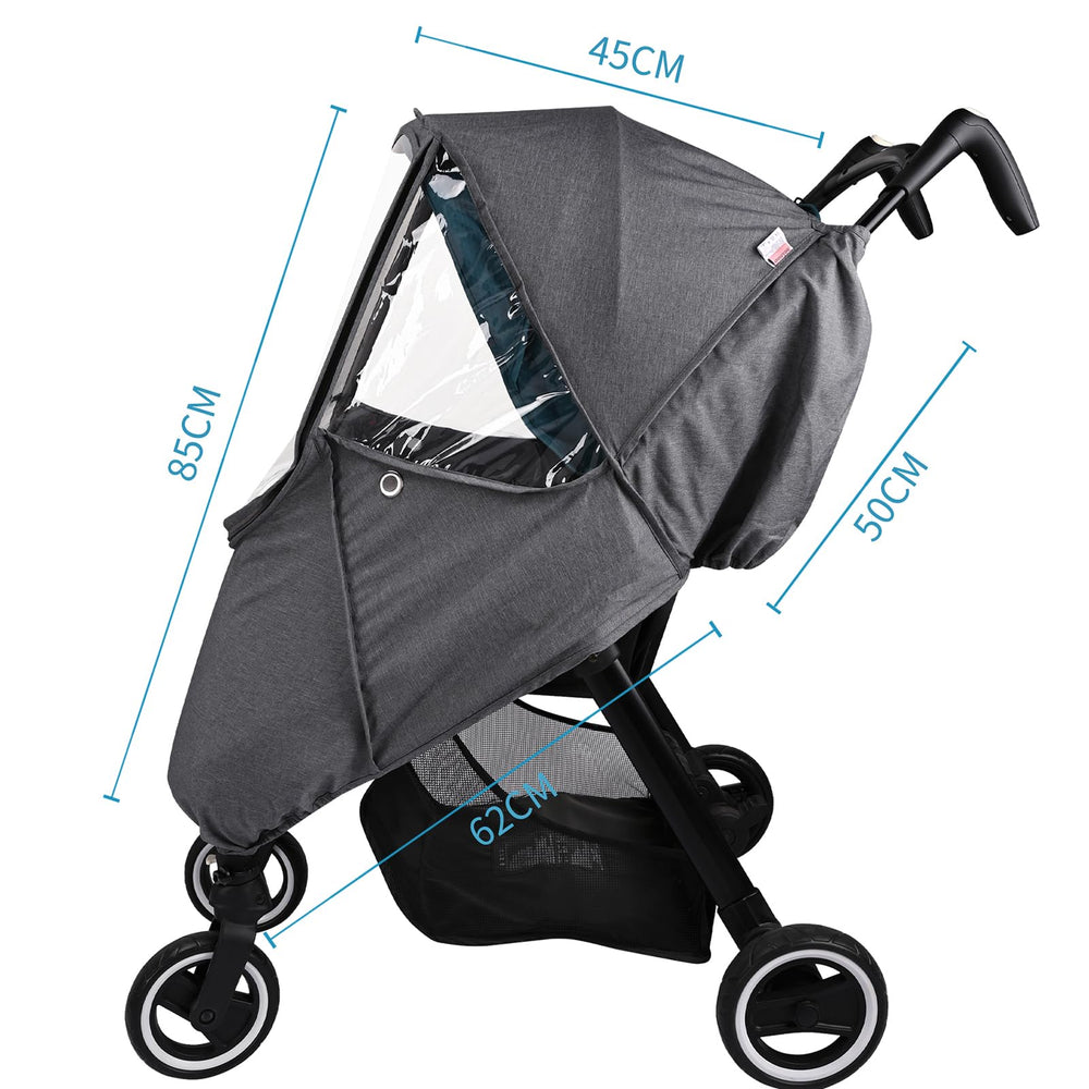 Bebamour rear storage pockets for bottles and toys