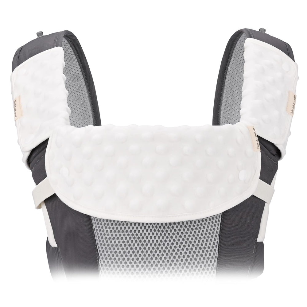 Bebear Bebamour cotton-teething pad closeup soft weave adds comfort for teething babies.