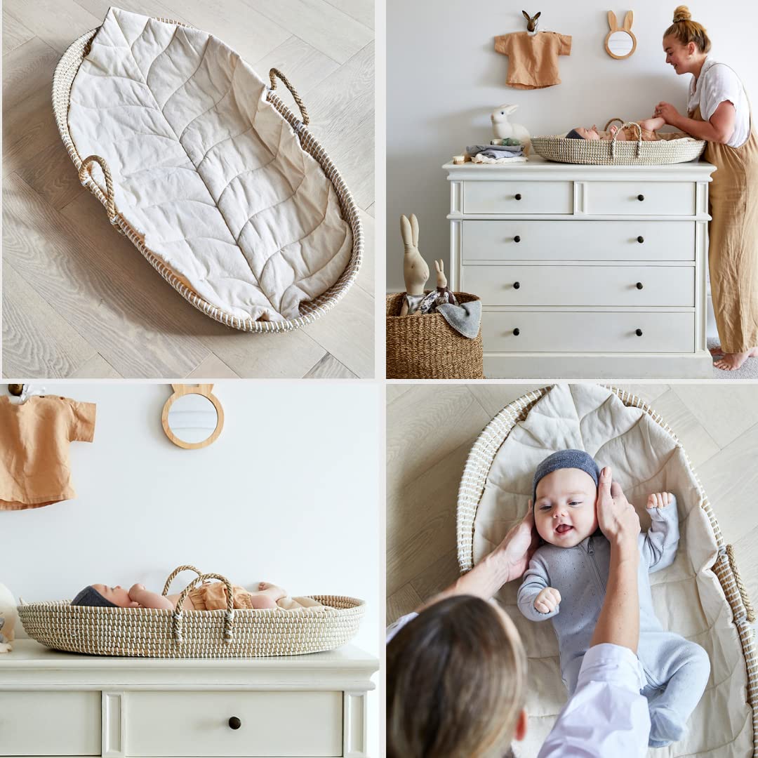 Bebe Bask Lily Blush gift ready packaging makes a thoughtful baby shower gift.