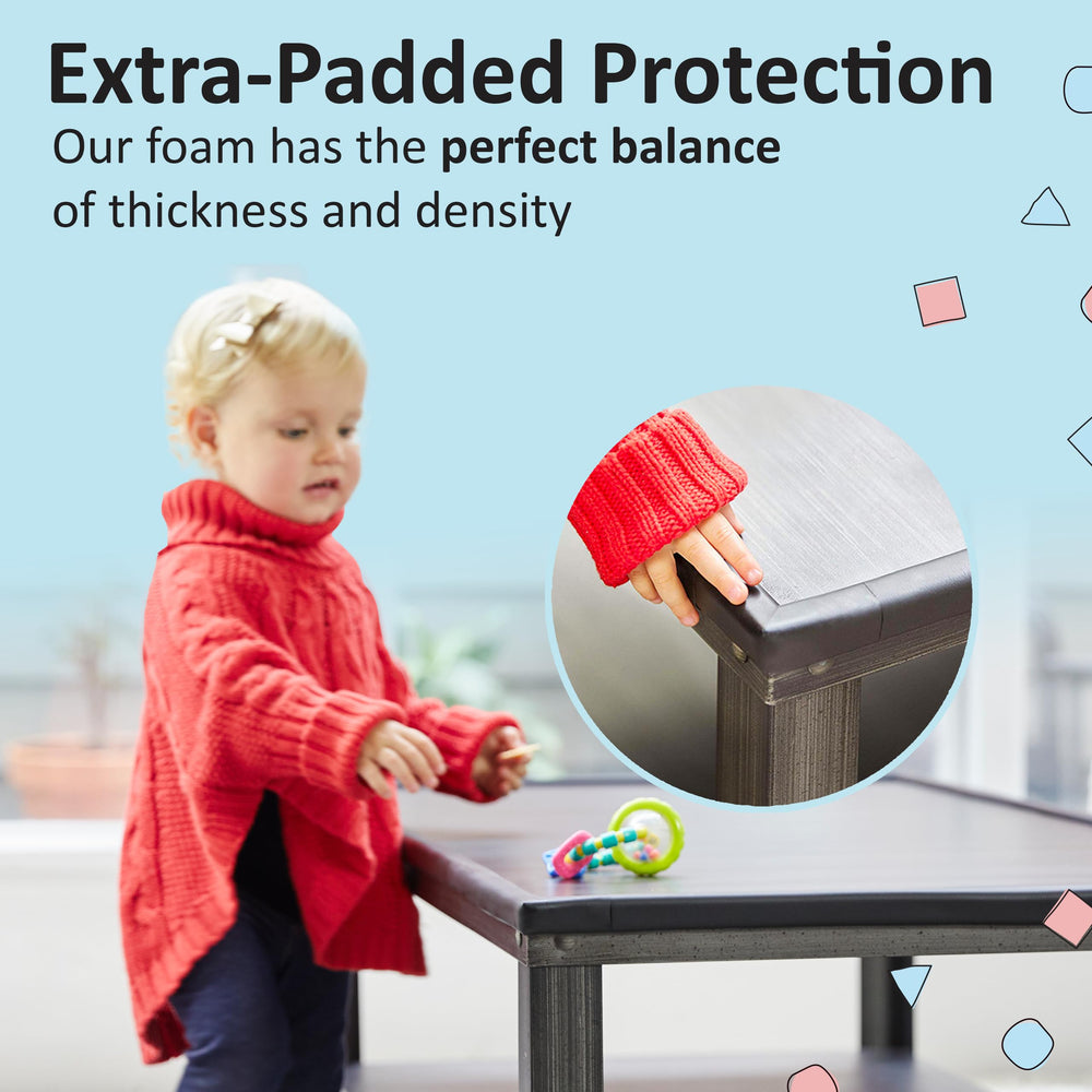 Bébé Earth foam close-up highlights dense, impact-absorbing material.