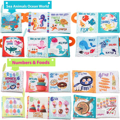Bebe Mondo crinkle-paper textures with sea animals invite tactile learning