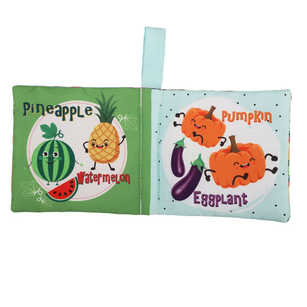 Bebe Mondo mini soft book 4x4 inch fits tiny hands.