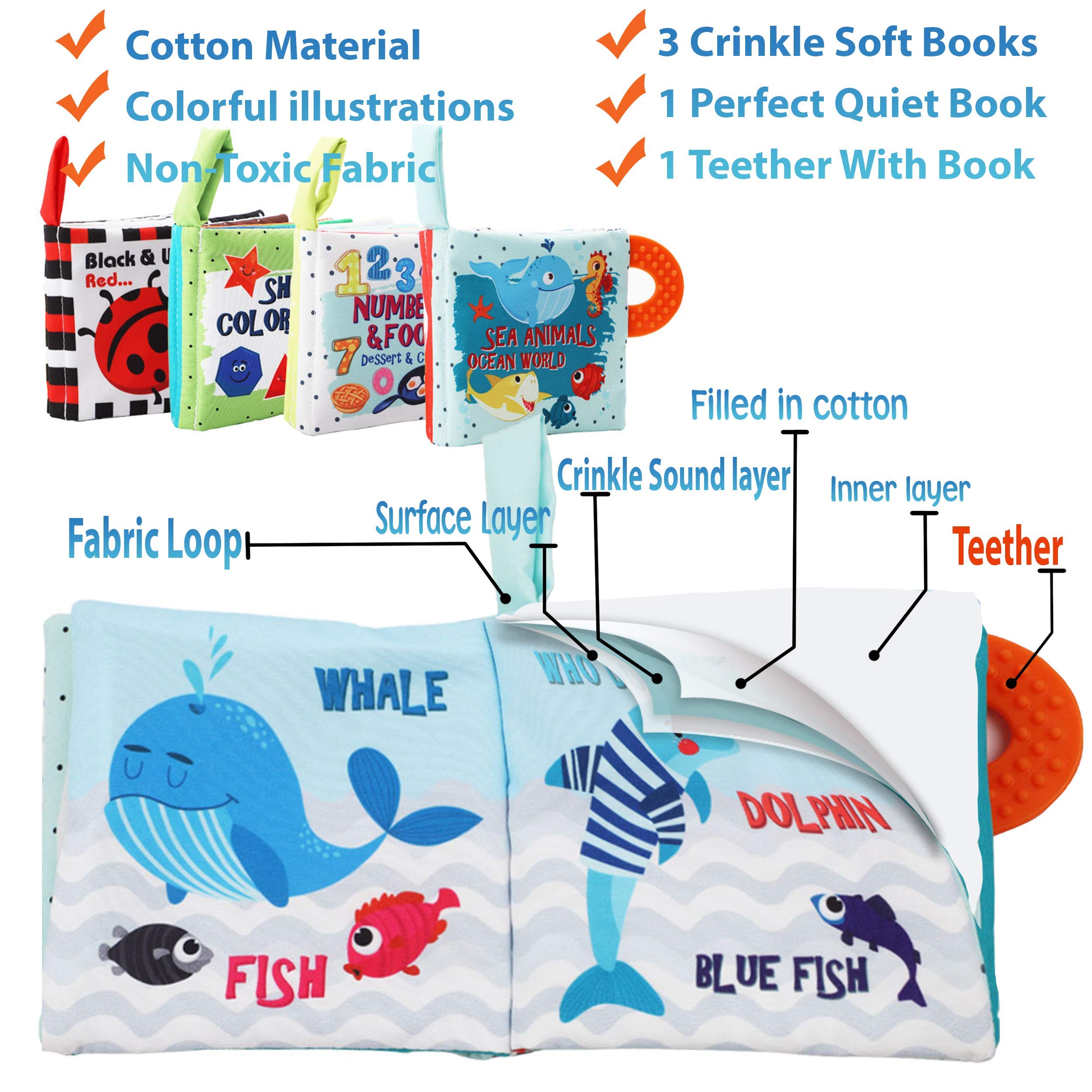 Bebe Mondo quiet book travel toy encourages on-the-go engagement