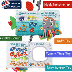 Bebe Mondo sea animals illustration supports language and exploration.