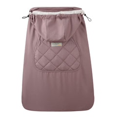 bebear Bebamour hoodie cover front view keeps baby warm and cozy on outings