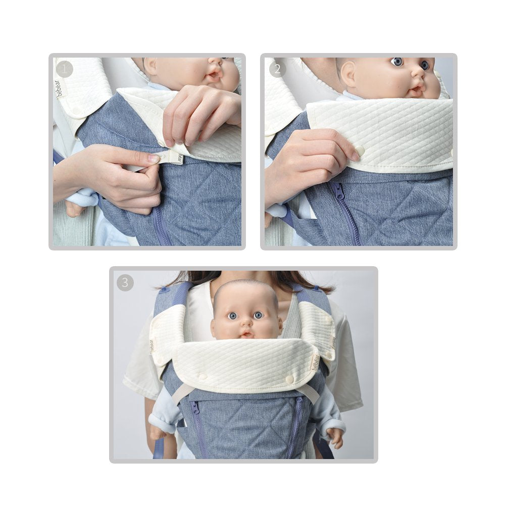 bebamour pads are easy to wash and dry for quick cleanup.