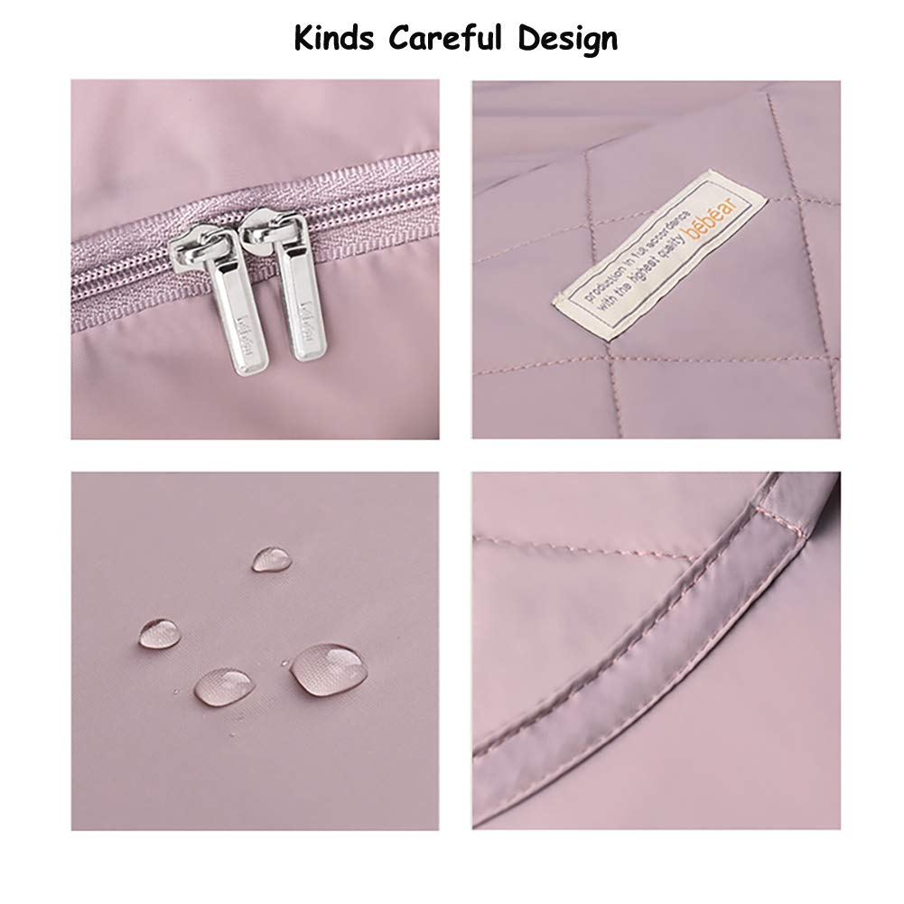 bebear bebamour winter cover foot zippers enable breathable cooling when needed