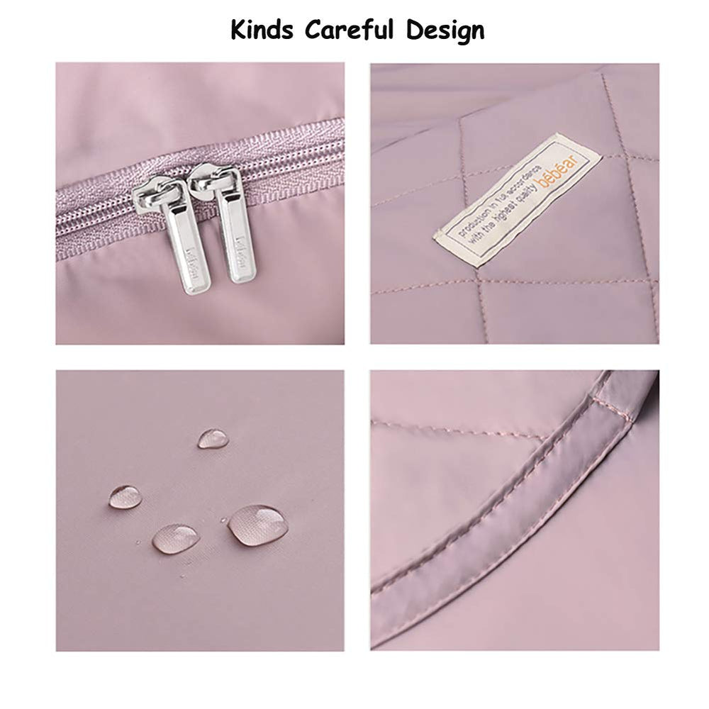 bebear bebamour winter cover foot zippers enable breathable cooling when needed
