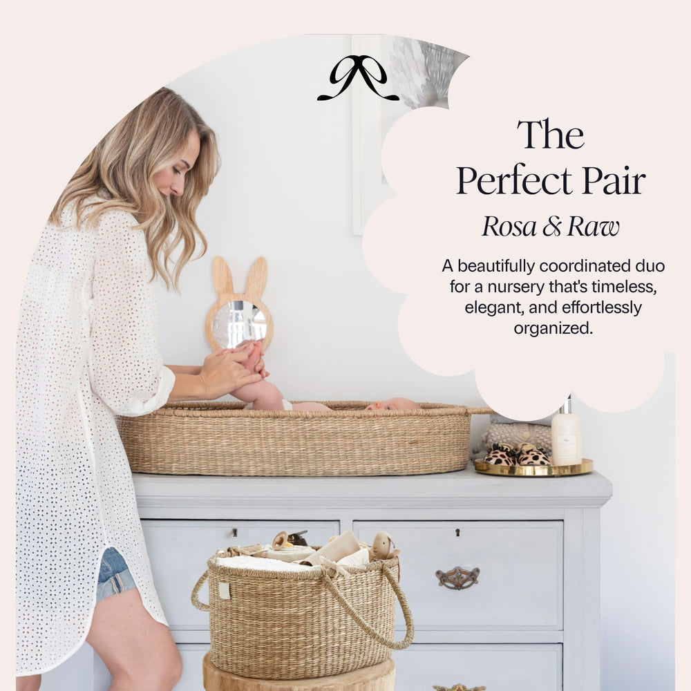 BEBE BASK diaper caddy makes a thoughtful baby shower gift.