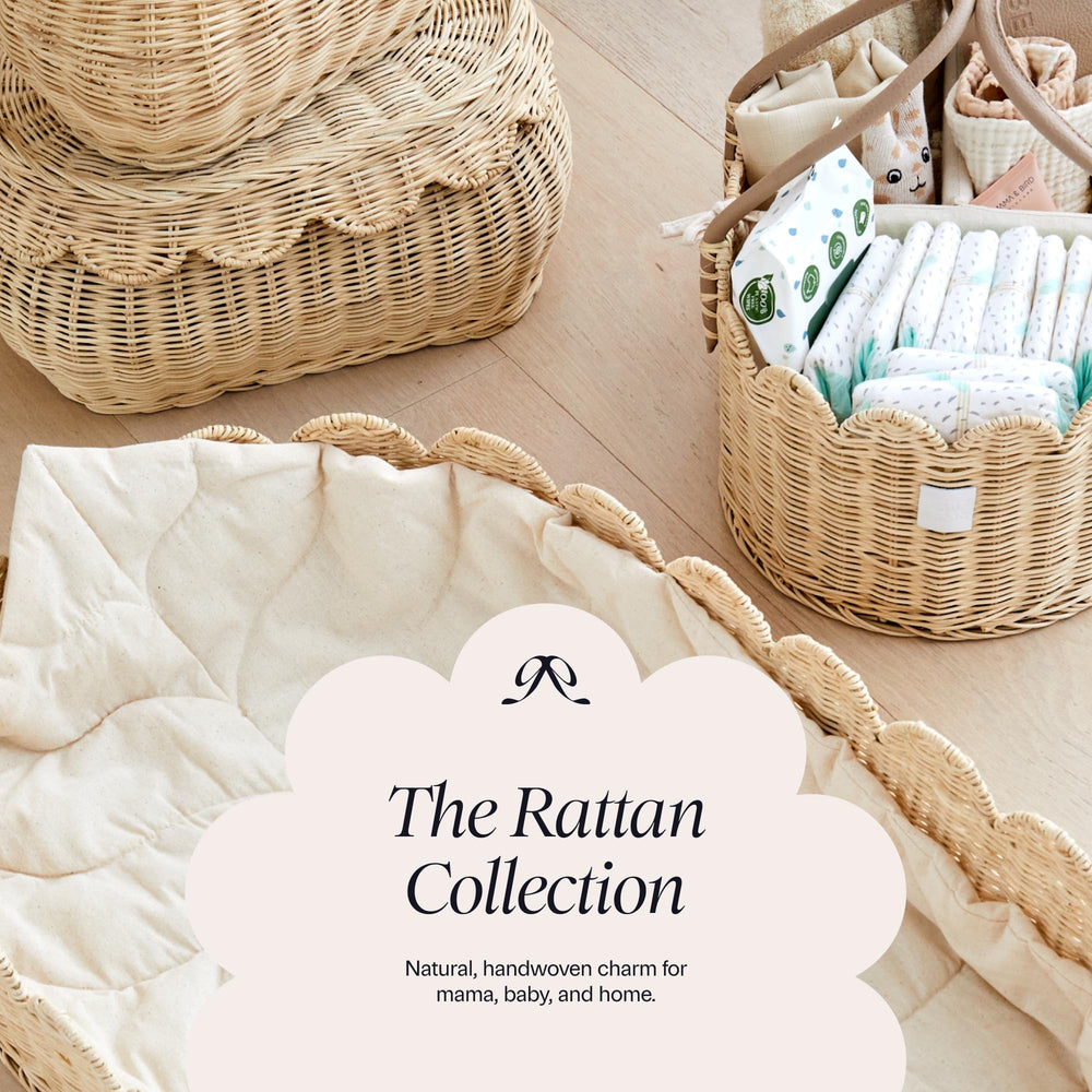BEBE BASK Savannah diaper caddy makes a thoughtful baby shower gift.
