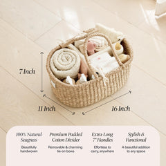 BEBE BASK heirloom basket design supports long-term use beyond infancy.