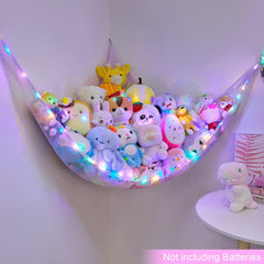 BeBeJoJo LED light string enhances the hammock with playful room ambience