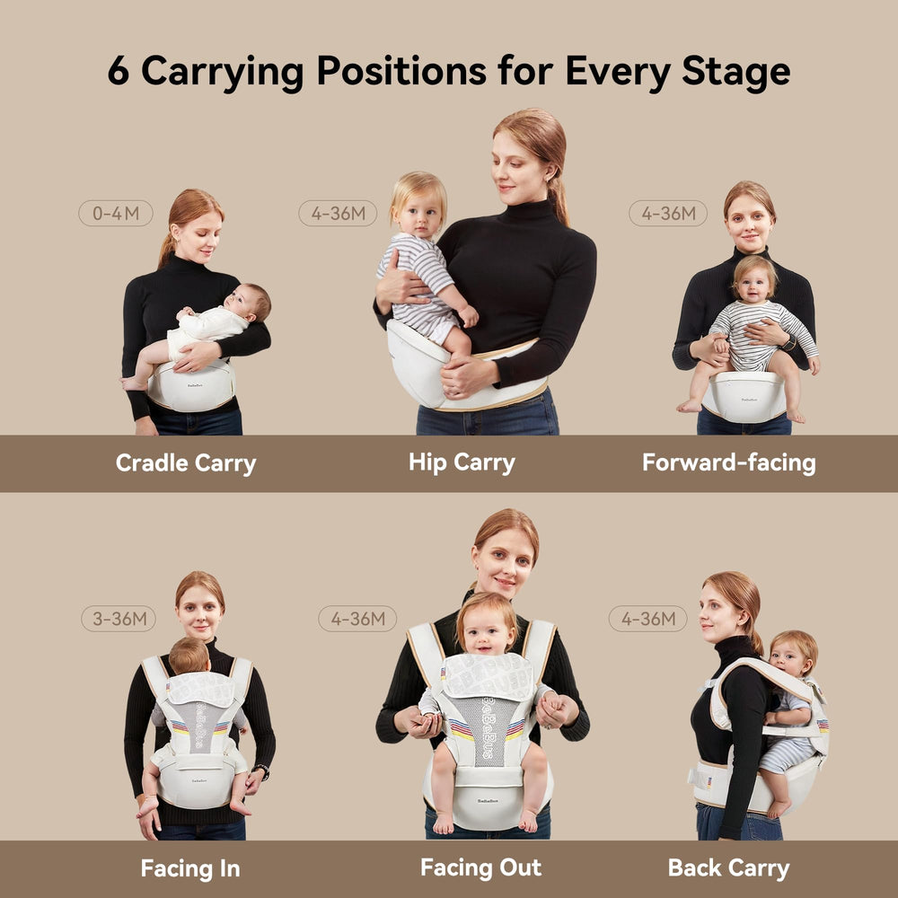 BeBeBus abdominal support for C-section-friendly design reduces pressure during recovery.