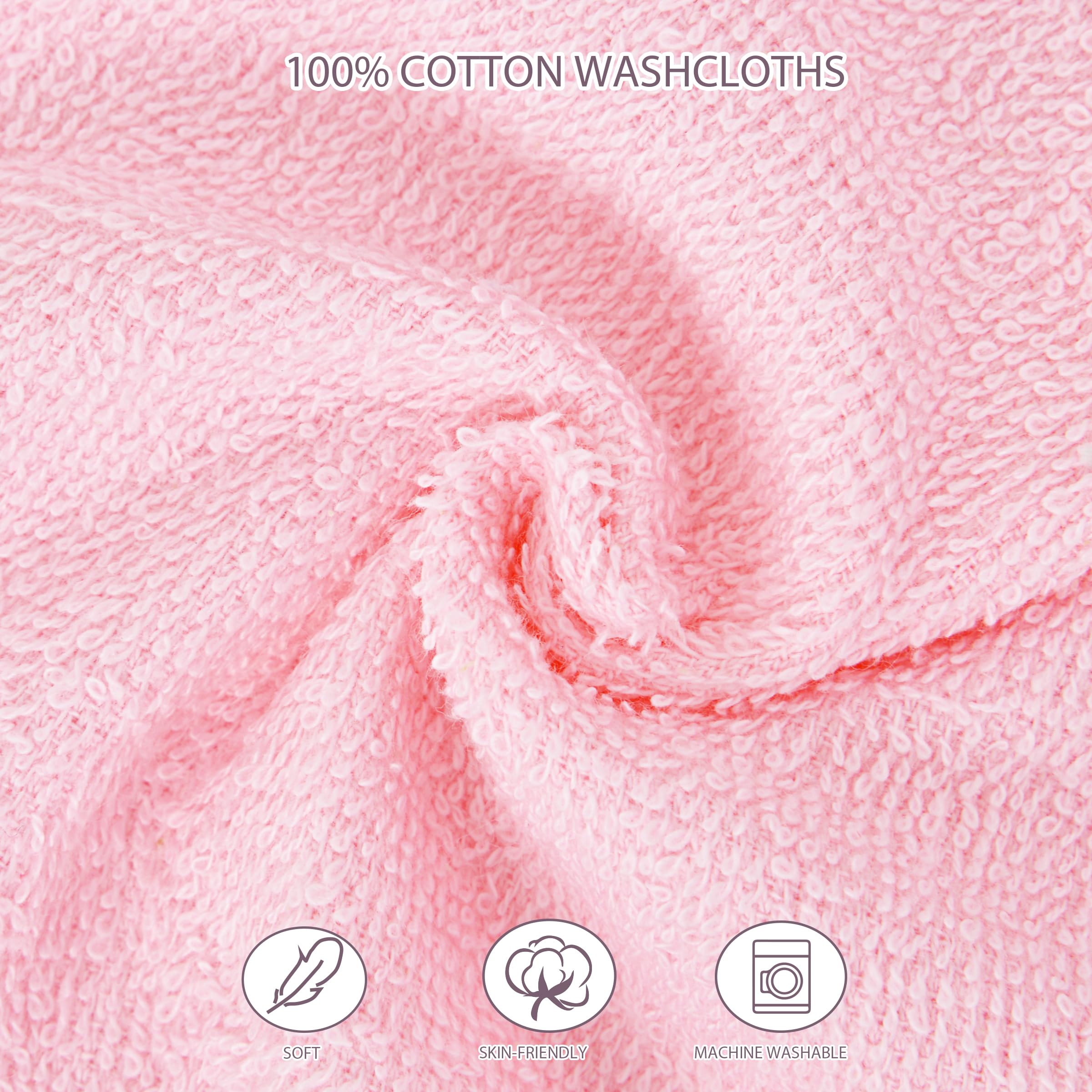 BEBE FAVOUR color-variety packaging showcases pastel washcloths for a playful bath routine