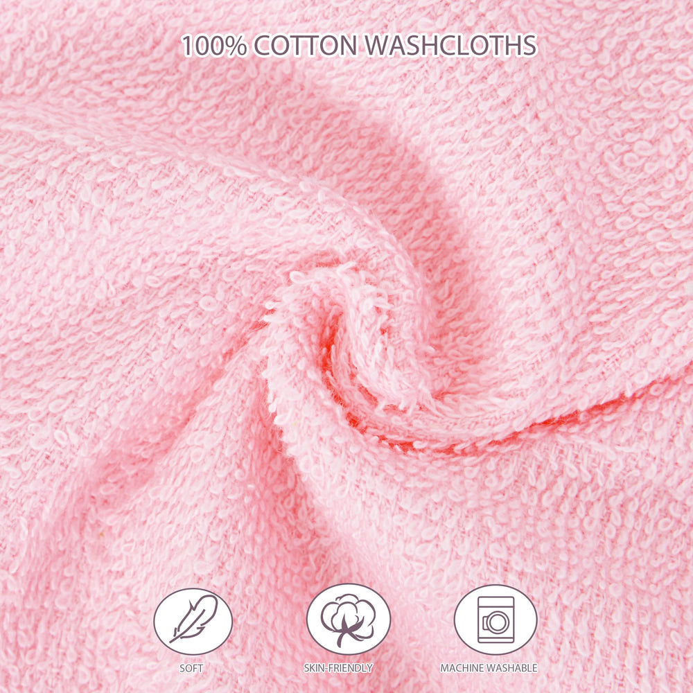 BEBE FAVOUR color-variety packaging showcases pastel washcloths for a playful bath routine