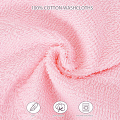 BEBE FAVOUR color-variety packaging showcases pastel washcloths for a playful bath routine