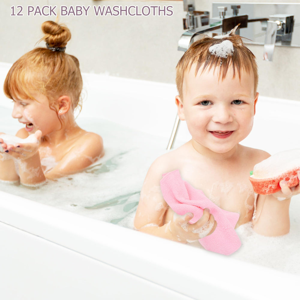 BEBE FAVOUR washcloths shown with travel-ready setup for on-the-go care