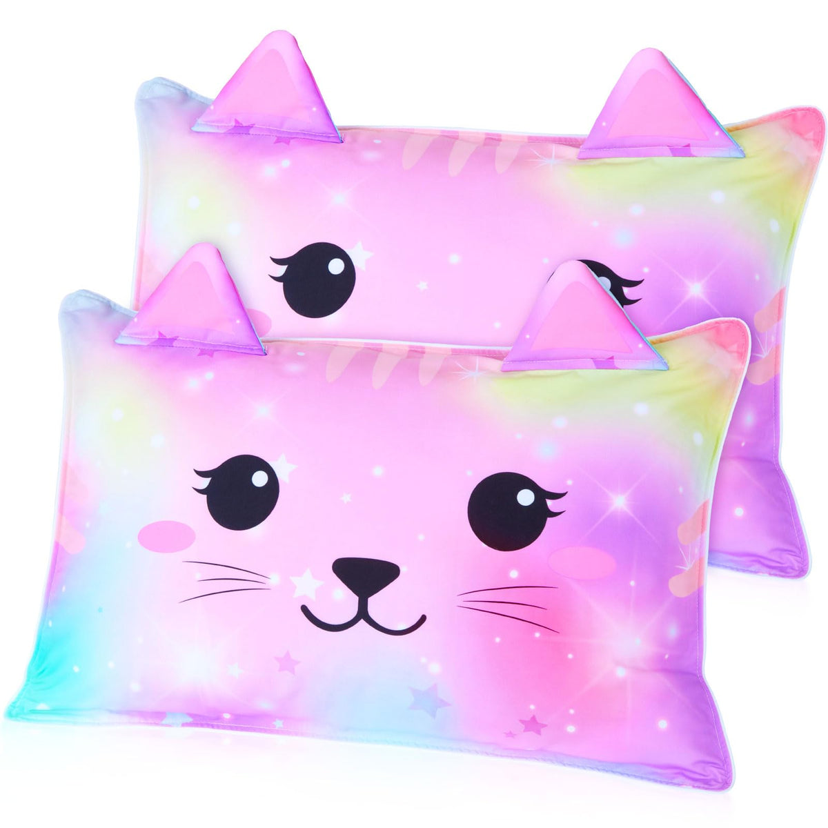 BeBeJoJo toddler pillowcase unicorn design—bright pattern sparks imaginative play
