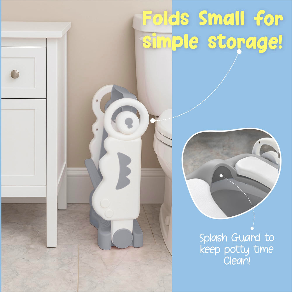 bebeleh gray anti-slip-steps help toddlers climb safely