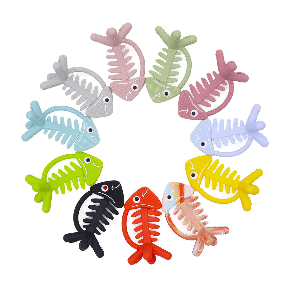 Bebe Mondo fish turquoise gift-ready packaging ideal as baby shower gift.