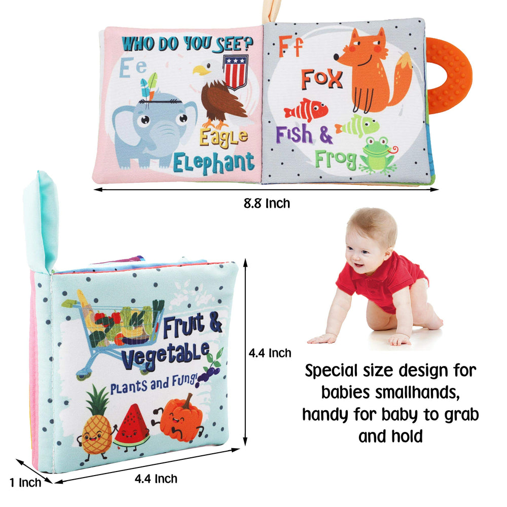 Bebe Mondo machine-washable fabrics resist wear during teething adventures.