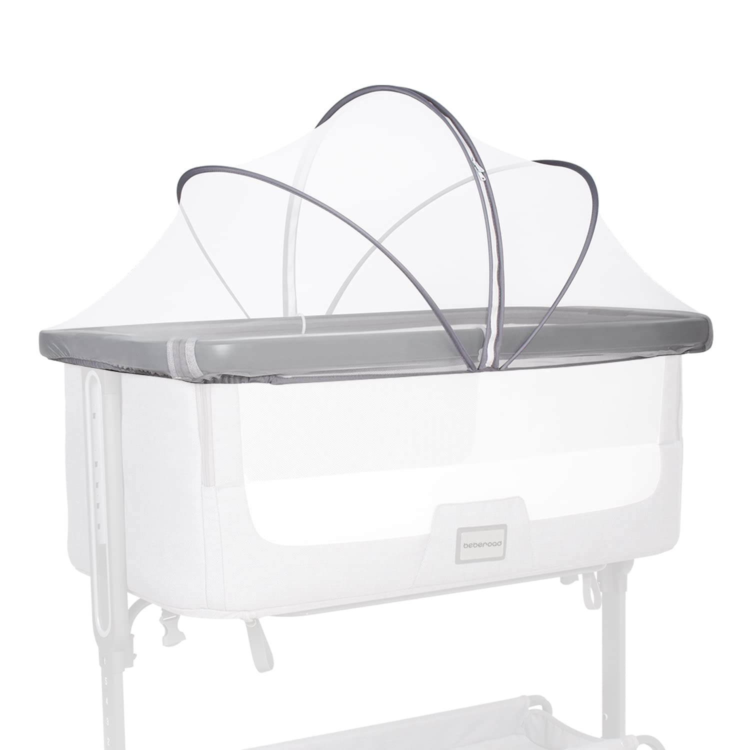 Beberoad Love bassinet net cover protection image showing insect barrier for safe sleep