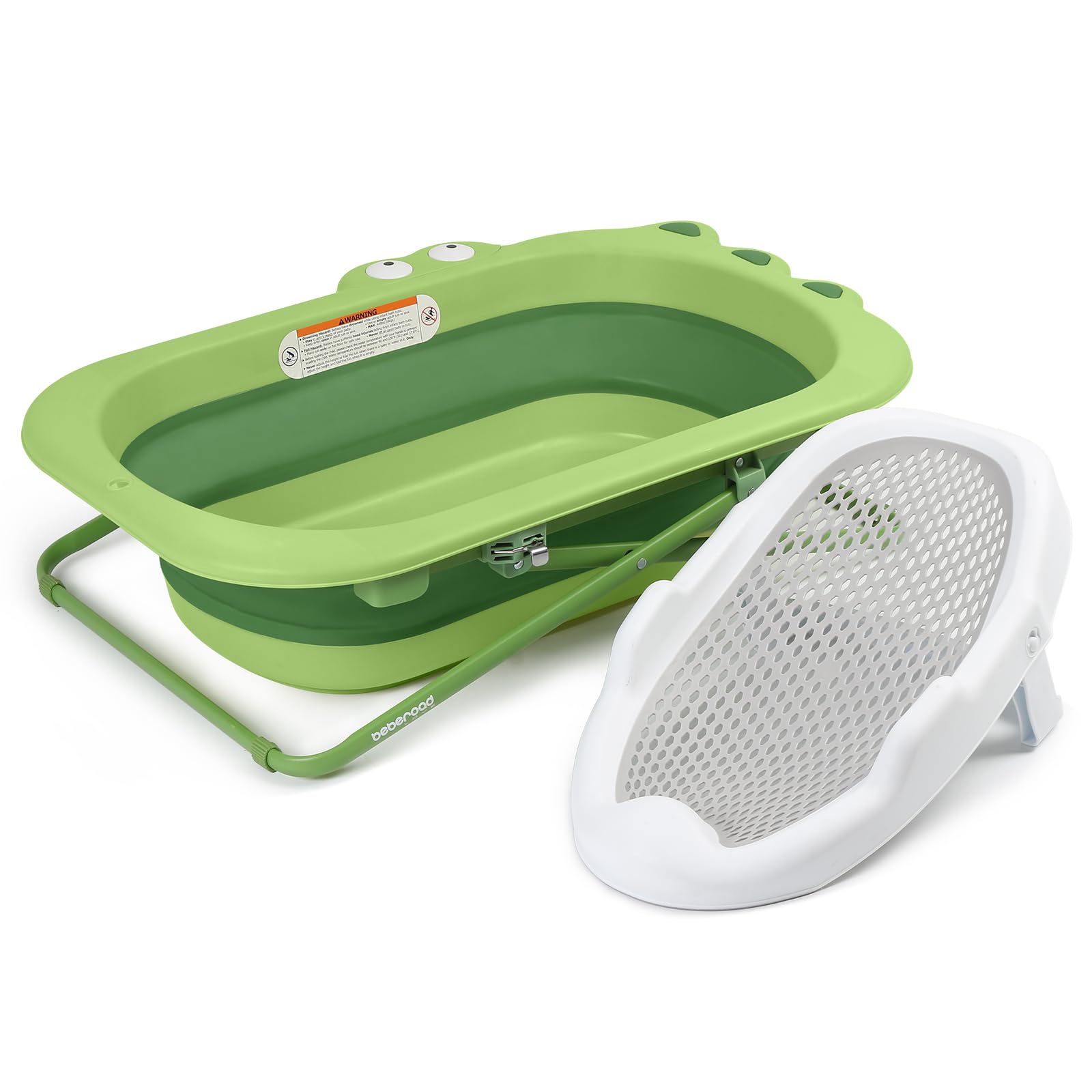 Beberoad Love collapsible tub collapsed for space saving storage