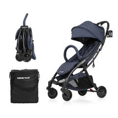 Beberoad Love lightweight travel stroller shows compact design for easy airport transport