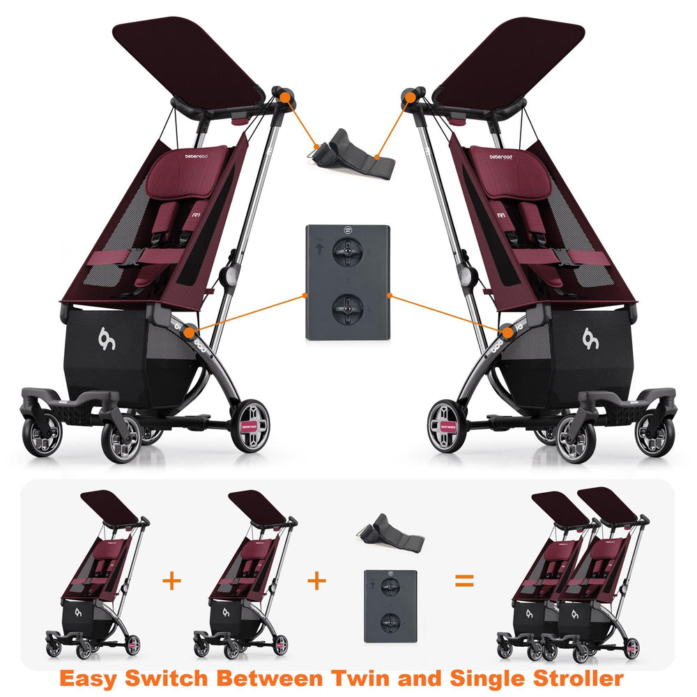 Beberoad Love R1 lightweight aluminum frame stays easy to carry on daily errands.