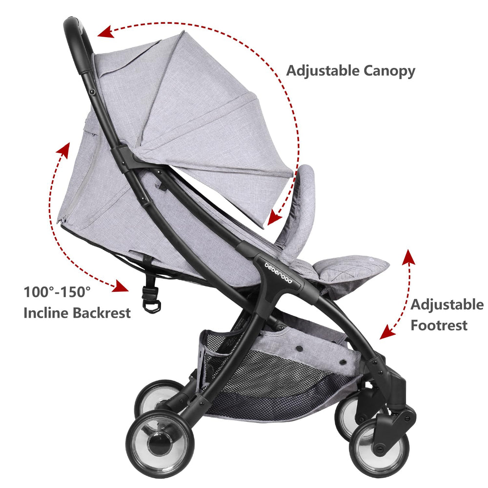 Beberoad Love R2 lightweight aluminum frame for easy handling