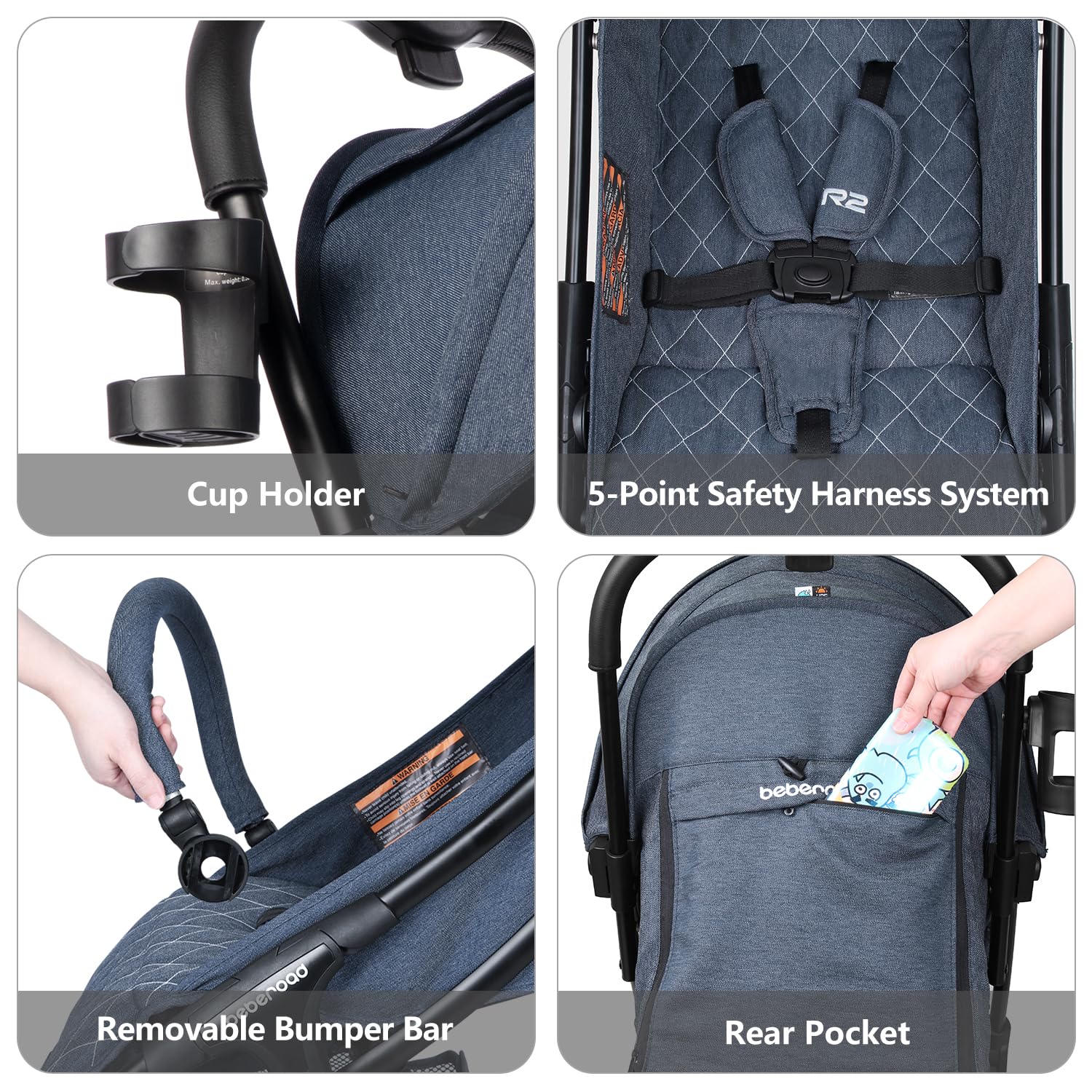 Beberoad Love travel bag included keeps gear neatly packed