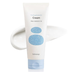 BEBESUP 100-hour hydration barrier cream bottle demonstrates long-lasting moisture protection for sensitive skin.