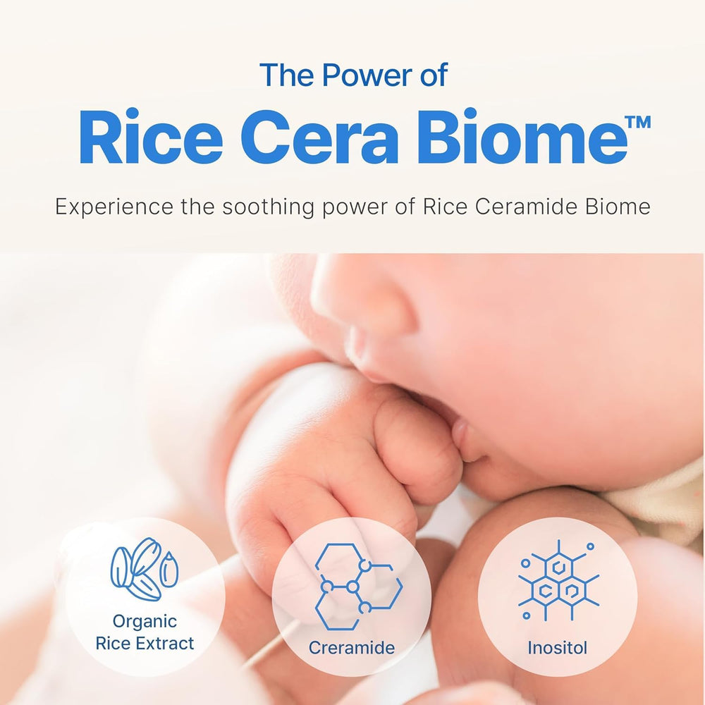 BEBESUP dermatologist-approved label signals safe care for atopic and sensitive skin.