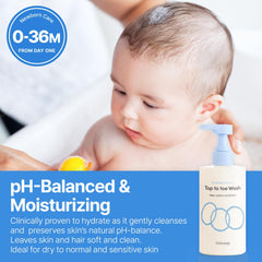 BEBESUP rice-cera-biome-ingredients emphasizes hydration from rice ceramide and lactobacillus for nourished skin.