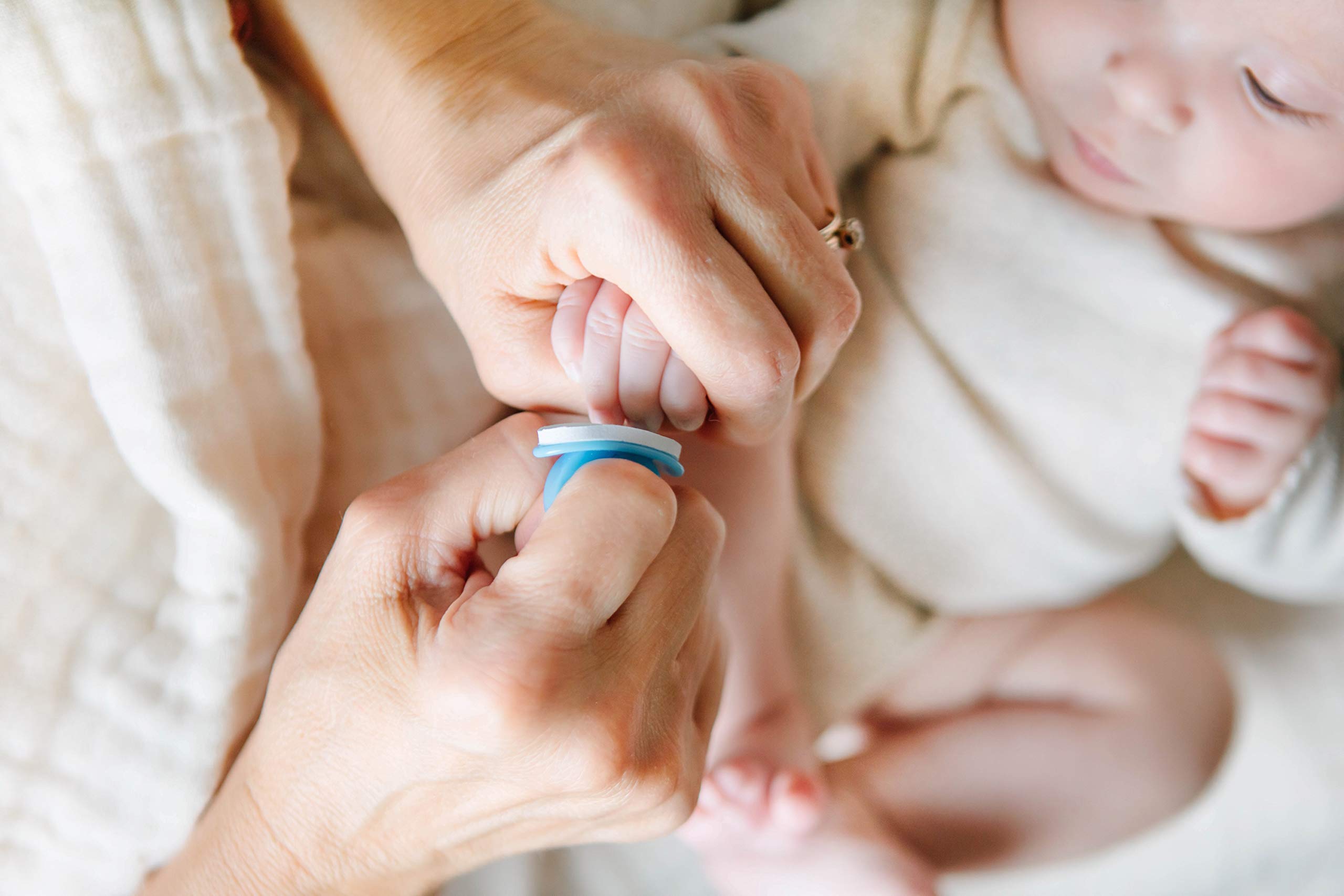 bebon baby nail files close-up for gentle nail shaping.