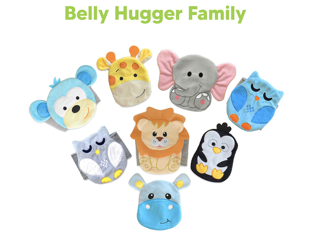Bebon Belly Hugger blue color adds calming, infant-friendly styling.