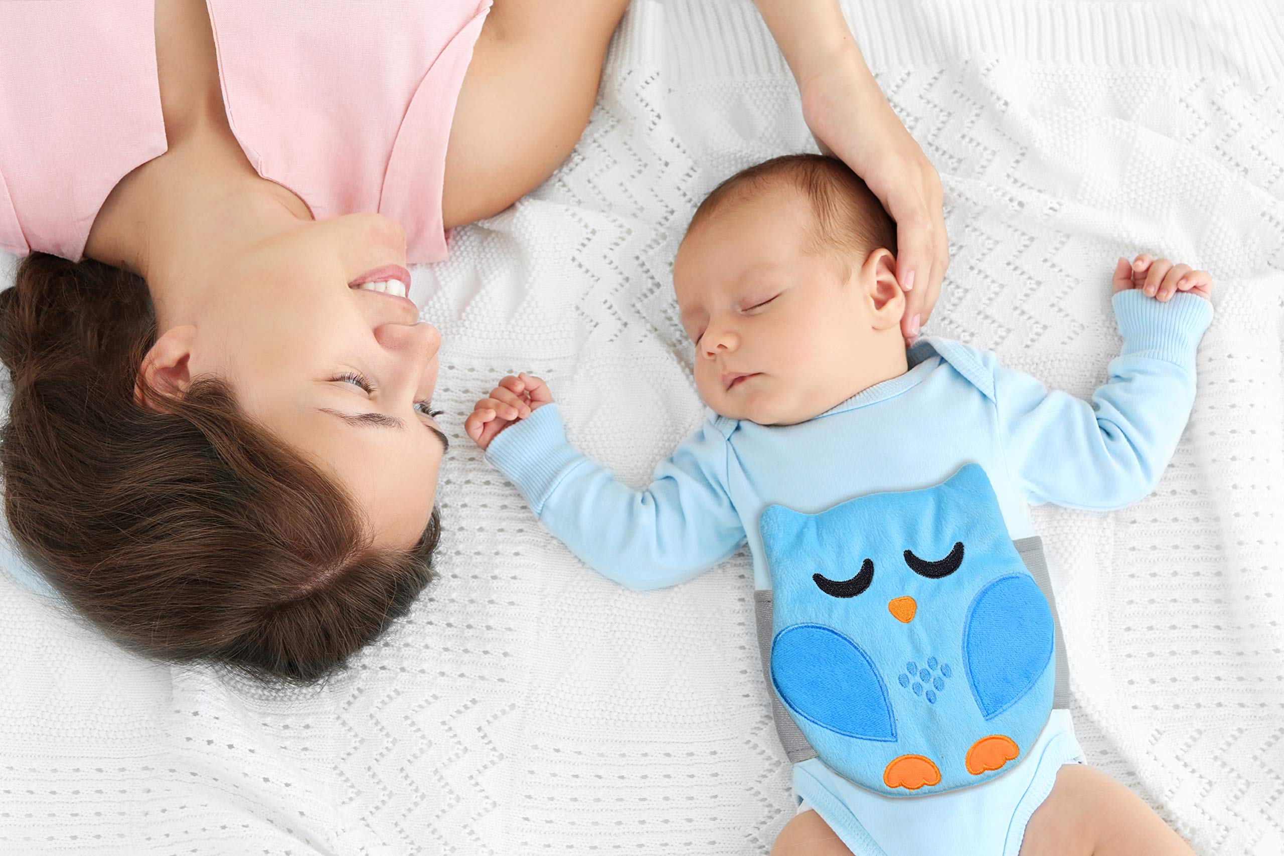 Bebon Belly Hugger microwave-warming heats quickly for fussy babies.