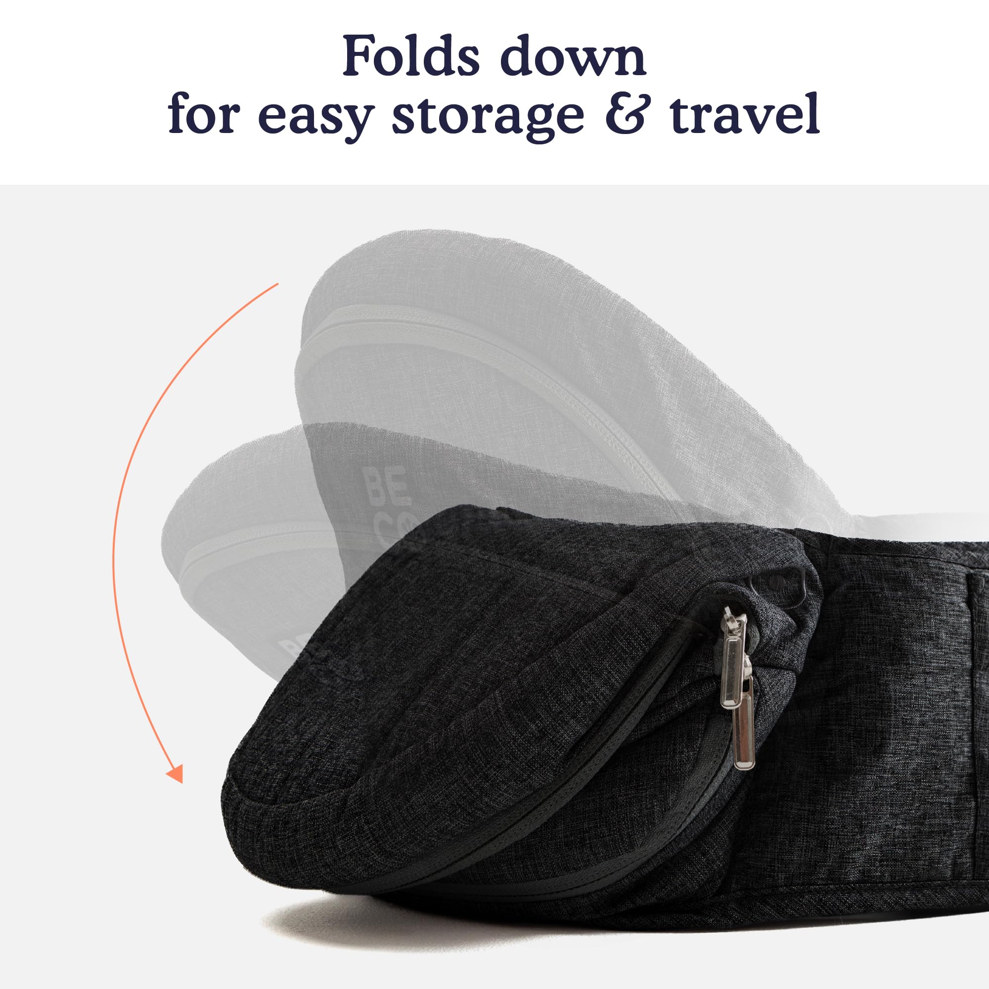 Beco hip seat face-to-face carry promotes interaction while keeping baby secure.