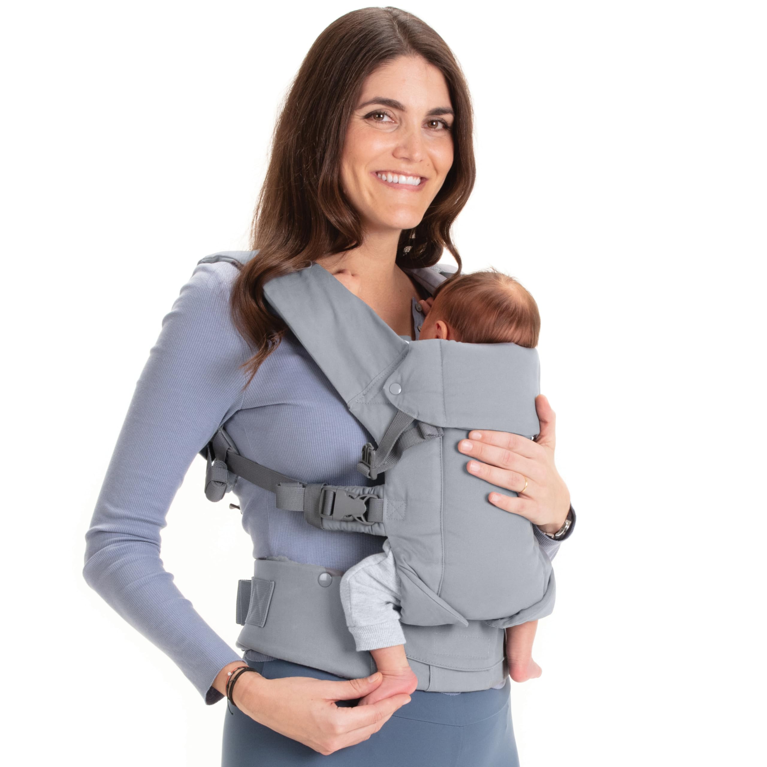 Beco Gemini Classic Grey front view shows ergonomic support for comfortable daily wear