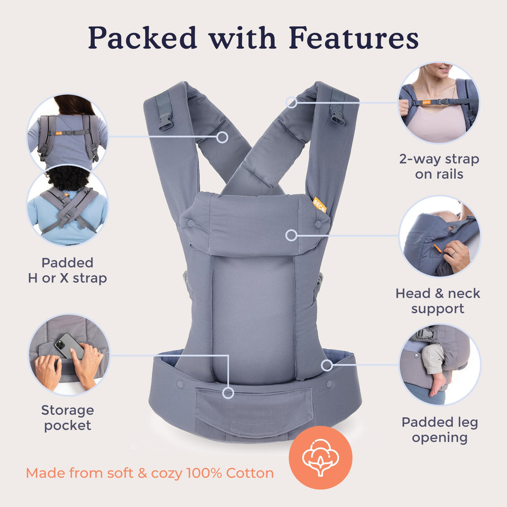 Beco Gemini hip carry position offers quick, stable toddler carries